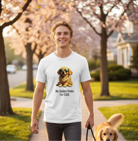 Load image into Gallery viewer, Golden Retriever Dog Dad T-shirt