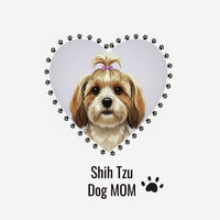 Load image into Gallery viewer, Shih Tzu Dog Mom T-shirt